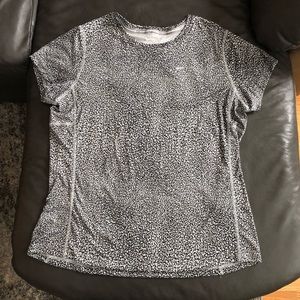 Nike Dri Fit Printed Active Short Sleeve Shirt